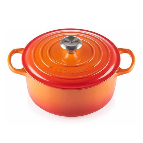 Cast Iron Dutch Oven 6-Quart Pre-Seasoned Loop Handles Versatile - Image 2